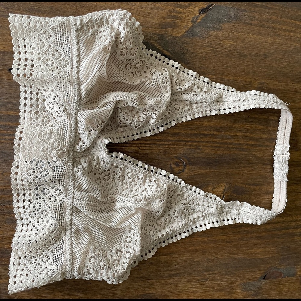 Aerie Halter Lace Bralette
